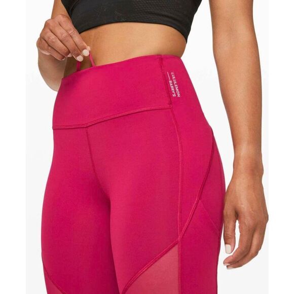 LULULEMON ATHLETICA Stronger As One Tight 25' 'Lululemon X Barrys' in Ruby Red S - Picture 3 of 7